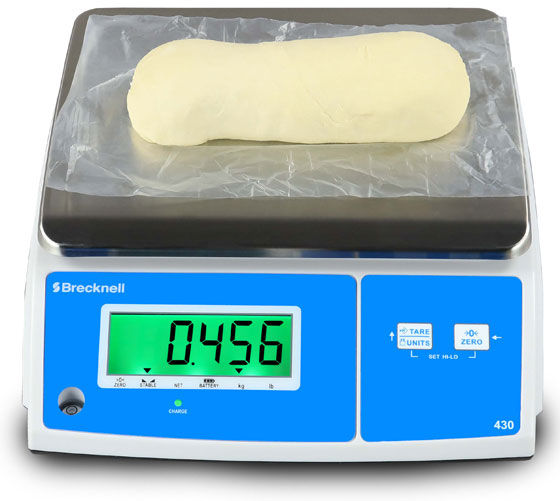 430 scale image with bread