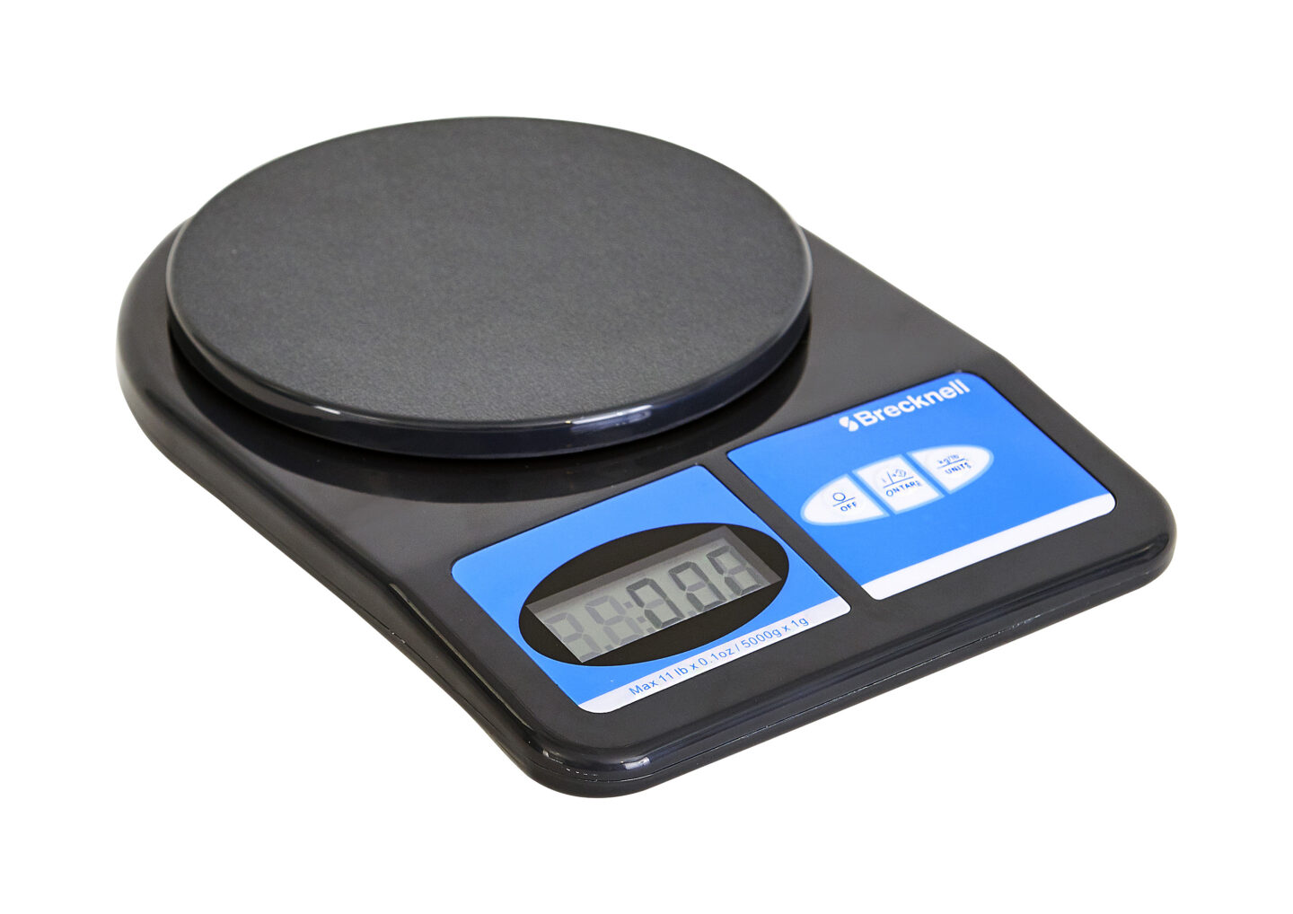 Brecknell PS7 7lb Electronic Postal Scale, 7.22 lb x 0.002 lb - Scales Plus