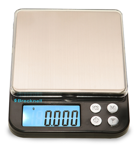Brecknell EPB-500g Digital Pocket Scale, 500 g x 0.01 g